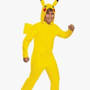 Yellow Pikachu Kids Costume